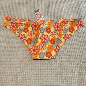 NEW Cheek Boss Thong Womens Plus Floral Paisley Colorful Seamless Plus 3X NWT